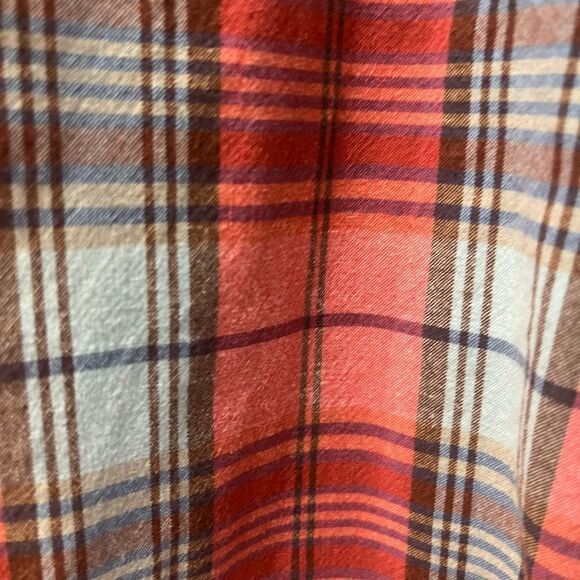 GAP Red and White Button Down Shirt - Picture 7 of 9